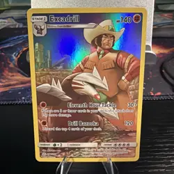 Excadrill 246/236 Cosmic Eclipse 2019 Secret Rare IR Pokemon Card TCG - Image 1