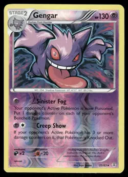 Pokemon Cards Gengar 35/83 Reverse Holo Generations NM - Image 1