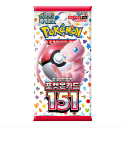 Pokemon Card 151 Scarlet Violet sv2a Booster Pack / Korean - Image 1
