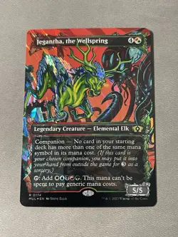 Jegantha, the Wellspring, Halo Foil, Magic the Gathering, MTG NM - Image 1