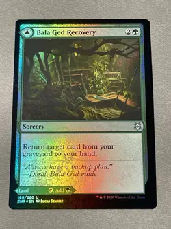 MTG FOIL Bala Ged Recovery Bala Ged Sanctuary - Zendikar Rising #180 NM - Image 1