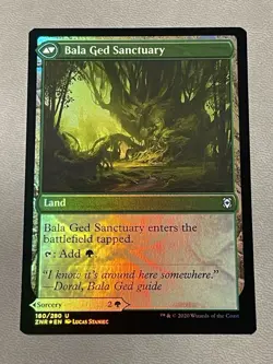 MTG FOIL Bala Ged Recovery Bala Ged Sanctuary - Zendikar Rising #180 NM - Image 2