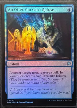 MTG Foundations An Offer You Can't Refuse Foil (Uncommon) - Image 1