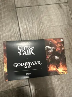 Secret Lair x God of War Greek Non Foil Edition Playstation Superdrop MTG Sealed - Image 1