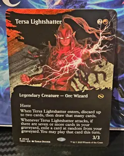 magic the gathering - Tersa Lightshatter - Legendary Creature - Orc Wizard - Image 1
