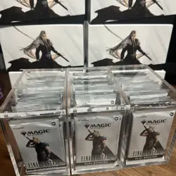 MTG Magic the Gathering Final Fantasy Play Booster “Box” Packs (30 Packs) - Image 1