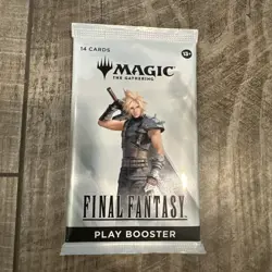 🔥 Magic the Gathering: Final Fantasy - Play Booster Pack - New Factory Sealed - Image 1