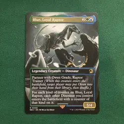 Blue, Loyal Raptor (Borderless) Jurassic Park World Collection Regular - Image 1