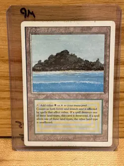 Tropical Island(Revised) Magic the Gathering Revised Edition - Image 1