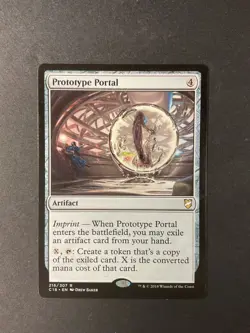 Prototype Portal - Commander 2018 - Magic the Gathering - MTG - Image 1