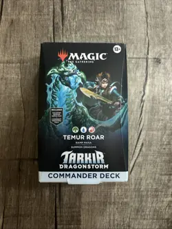 Temur Roar Commander Deck SEALED - Dragonstorm Tarkir MTG Precon New - Image 1
