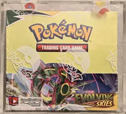 Pokemon Sword & Shield Evolving Skies Booster Box SEALED (Case Included) - Image 1