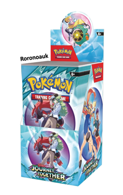 SEALED | Pokemon TCG: Journey Together | Half Booster Box | 18 Packs | English - Image 1