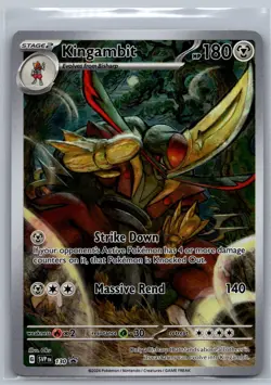 Pokemon TCG Scarlet Violet Promo Kingambit 130 - Image 1