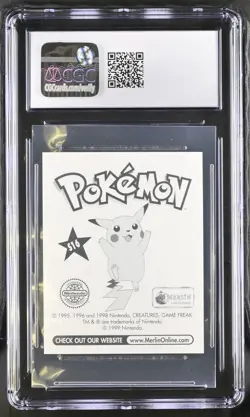 Exeggutor S16 Merlin Series 1 Holographic Sticker Pokemon TCG 1998 - Image 2