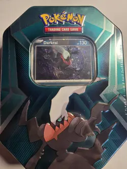 Pokemon TCG Triple Whammy Collector's Tin Darkrai Tin SEALED! NEW! - Image 1
