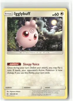 Igglybuff 168/236 - Cosmic Eclipse - Pokemon TCG NM - Image 1