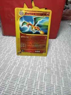 Pokemon Charizard Reverse Holo Rare Expedition Base Set 40/165 Mp Condition - Image 1
