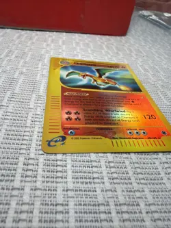Pokemon Charizard Reverse Holo Rare Expedition Base Set 40/165 Mp Condition - Image 4