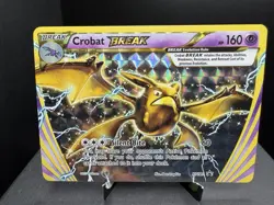 Pokemon TCG XY Crobat BREAK XY181 Black Star Promo Full Art NM - Image 1