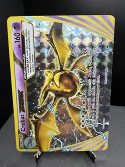 Pokemon TCG XY Crobat BREAK XY181 Black Star Promo Full Art NM - Image 2