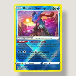 Pokemon TCG - Radiant Greninja 046/189 Radiant Rare - Astral Radiance (NM) - Image 1