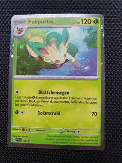 Pokemon Karte Folipurba SVP 170 Deutsch Holo Near Mint - Image 1