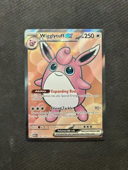 Pokemon TCG Wigglytuff ex 187/165! NM Condition! See Description! - Image 1