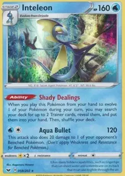 Inteleon 058/202 Holo Rare Holofoil NM - Image 1