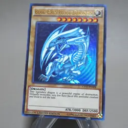 Yu-Gi-Oh Blue-Eyes White Dragon CT13-EN008 Ultra Limited Edition English n353 - Image 3