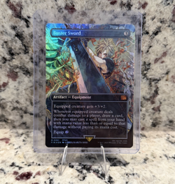 Buster Sword (Borderless) -Foil MTG Universes Beyond: FINAL FANTASY - Image 1