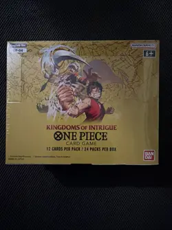 One Piece Card Game - Kingdoms of Intrigue (OP04) - Booster Box - English - Image 1