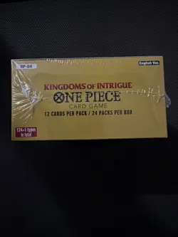 One Piece Card Game - Kingdoms of Intrigue (OP04) - Booster Box - English - Image 3