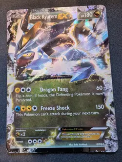 Black Kyurem EX BW62 B&W Holo Promo Pokemon Card | HP - Image 1