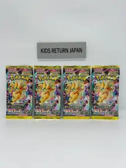 4Pack Pokemon Card MEGA Dream ex High Class Pack M2a Japan - Image 1