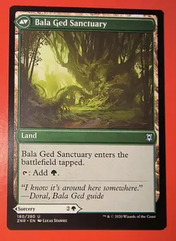 MTG: ZENDIKAR RISING , BALA GED RECOVERY / / BALA GED SANCTUARY, 132/280, REG - Image 2