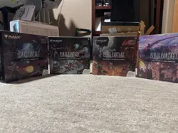 Magic The Gathering: New Final Fantasy Scene Box Bundle Set of 4 NEW & SEALED - Image 1