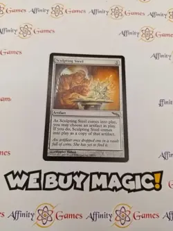 MTG | Sculpting Steel | Mirrodin | Regular | Moderately Played | English - Image 1