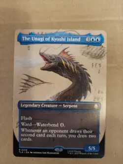 The Unagi of Kyoshi Island (Borderless) Avatar: The Last Airbender Regular - Image 1