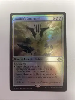 MTG Kozilek's Command - Foil - Modern Horizons 3 NM Free Shipping - Image 1