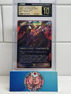 2025 MTG FINAL FANTASY SURGE FOIL #0540 GOLBEZ CRYSTAL COLLECTOR CGC PRISTINE 10 - Image 1