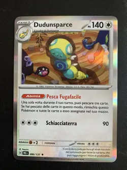Evoluzioni Prismatiche Dudunsparce Holo PRE 080/131 Italiano Ita Carta Pokemon - Image 1