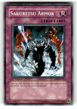 Sakuretsu Armor YSD-EN037 1st Edition Common Starter Deck 2006 LP - Image 1