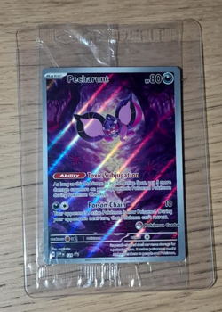 Pecharunt SVP129 Pokemon Center Stamped Black Star Promo Card (Sealed) - Image 3