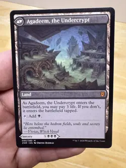 MTG Agadeem's Awakening Agadeem, the Undercrypt Zendikar Rising Card 090/280 - Image 2