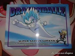 Carte Dragon Ball Z Trading Collection Memorial Photo 94 card rare 1995 Gotenks - Image 1