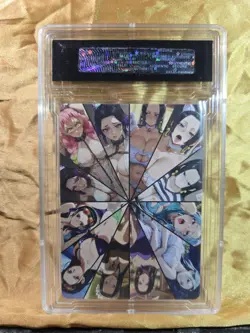 YAMATO x NAMI One Piece Anime Waifu Goddess CUSTOM CARD Gold/Black label - Image 5