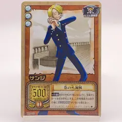 Sanji One Piece Card Game Carddass WJ-04 Promo Bandai 2003 Made In Japan F/S - Image 1