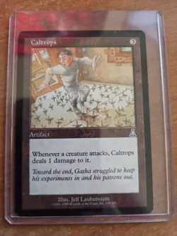 Caltrops MTG Urza's Destiny 1999 Magic Card - Image 1