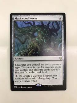 Maskwood Nexus MTG Magic the Gathering Card NM Near Mint Baldur's Gate CLB - Image 1